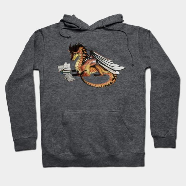 Cricket with scavenger Hoodie by Lycoris ArtSpark